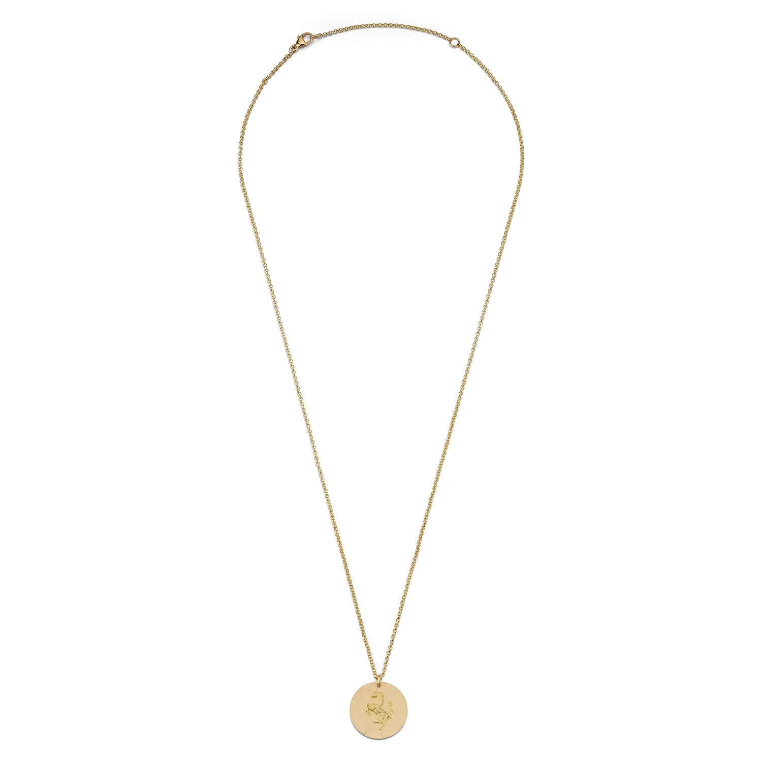 18kt Stallion Necklace
