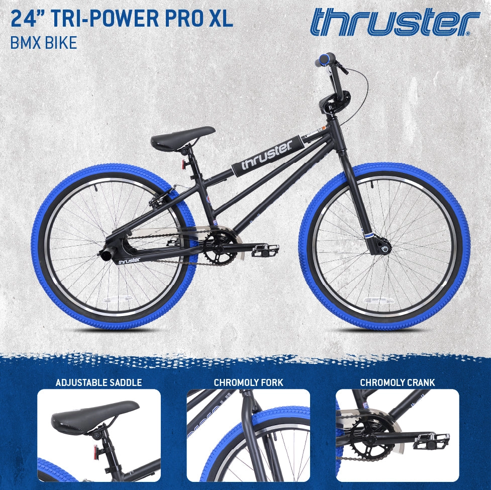 24" TRI-POWER PRO XL | BMX BIKE