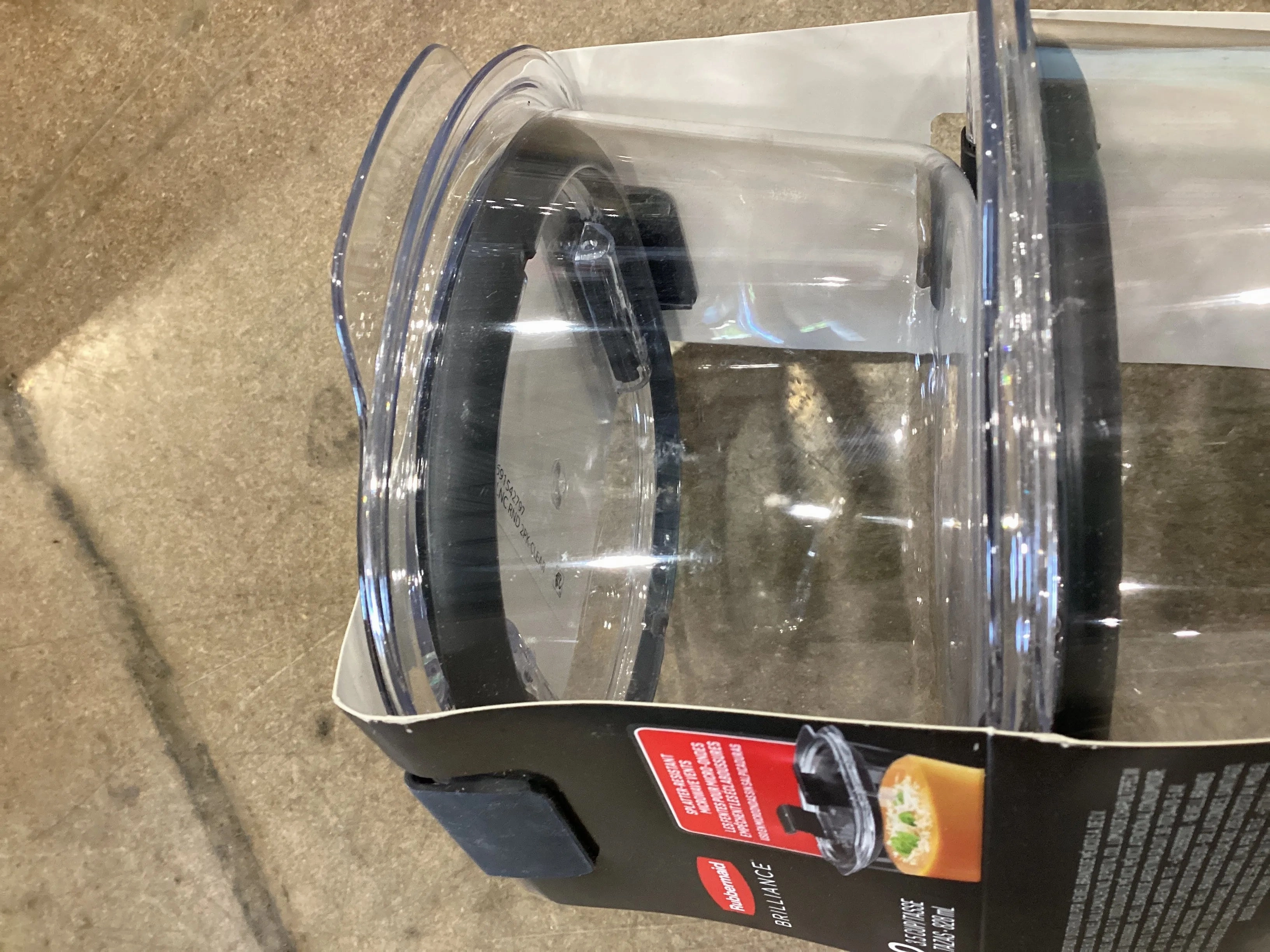 2pk 3.5c Brilliance Round Food Storage Containers