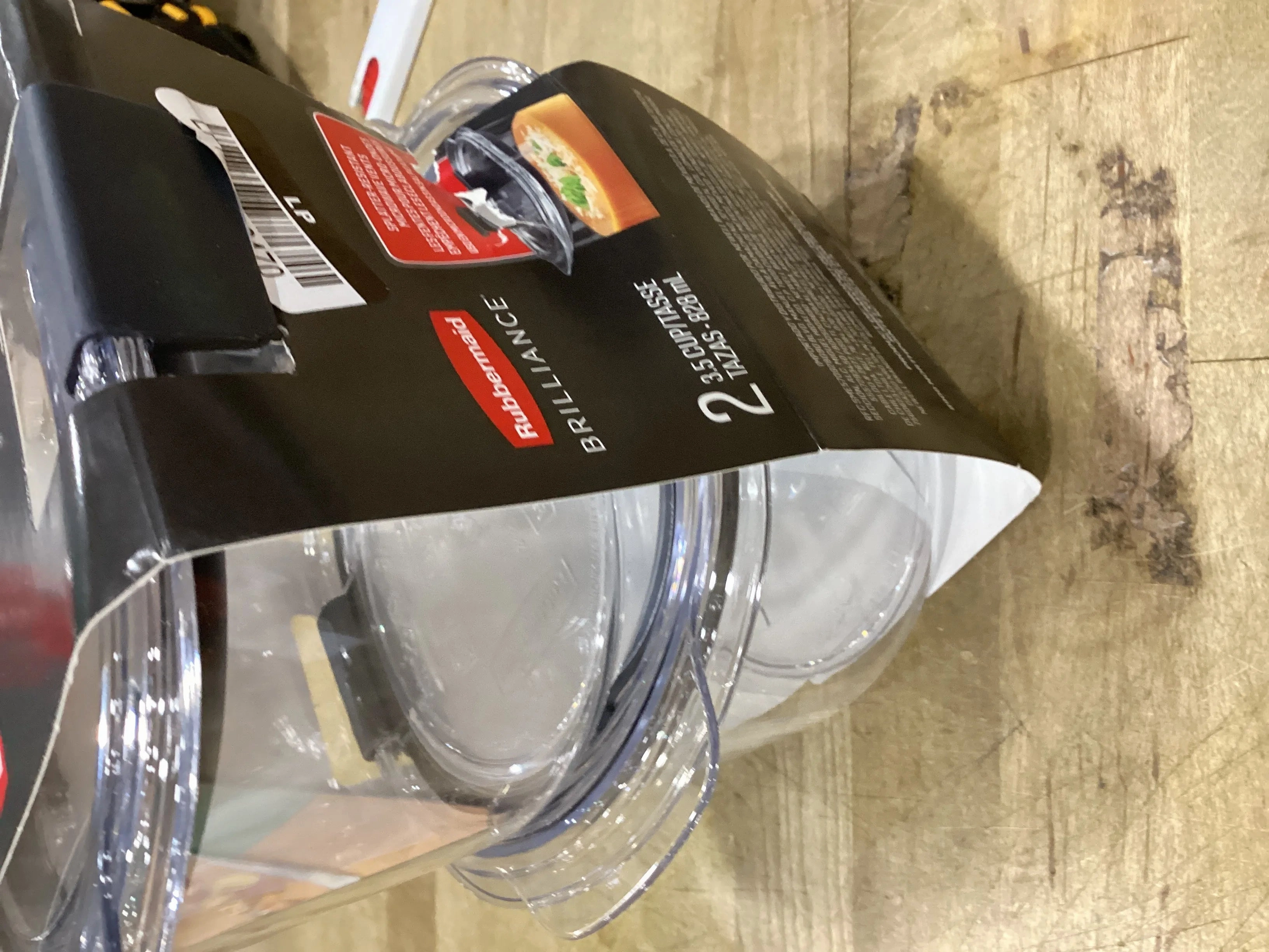 2pk 3.5c Brilliance Round Food Storage Containers