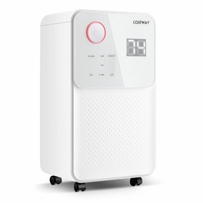 32 Pints 2000 Sq. Ft Dehumidifier for Home and Basements With 3-Color Digital Display-White