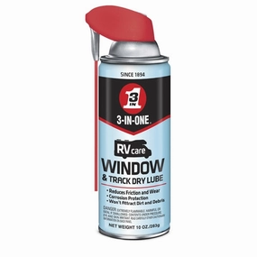 3-In-One RV Window and Track Dry Lubricant. 10oz