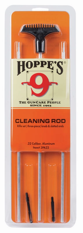 3 Piece Aluminium Gun Cleaning Rod Rifle .22cal