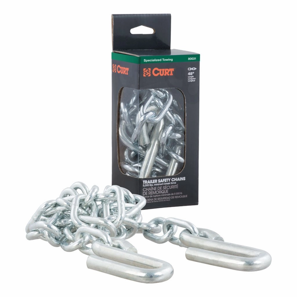 48 Inch Safety Chain With 2 S-Hooks