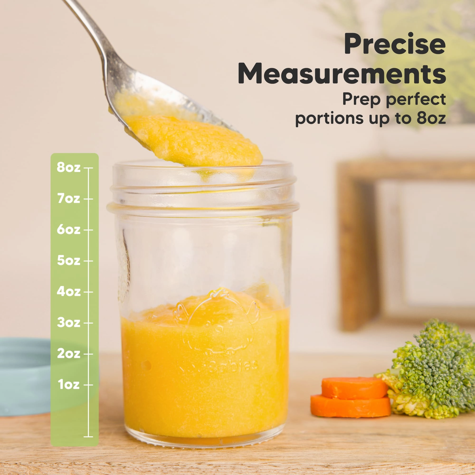 4-Pack Prep Jars Food Glass Containers (Musk Dusk)