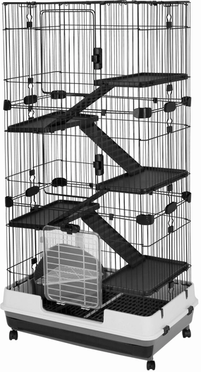 A&E Deluxe 6 Level Small Animal Cage 39"x26"x60"