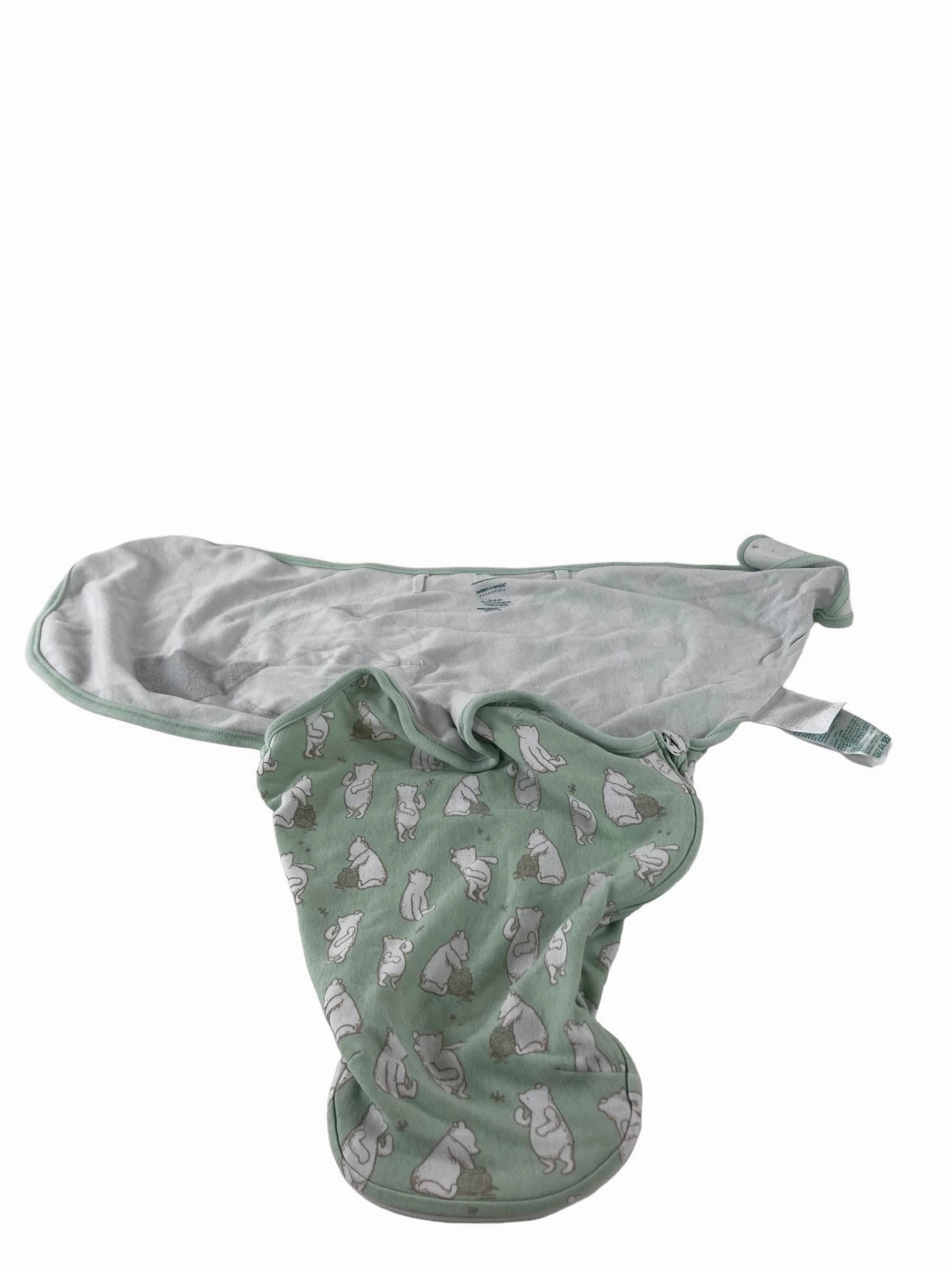 Aden   Anais Essentials Easy Wrap Swaddle, 0-3 Months, Rabbit Mint