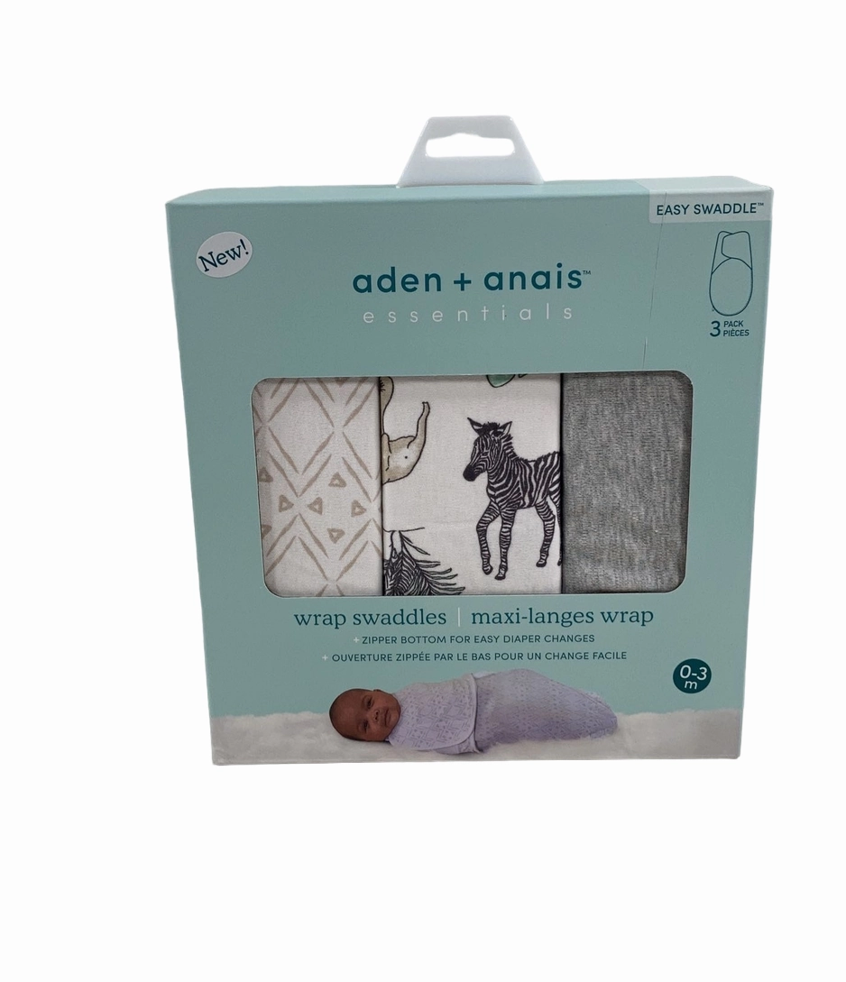 Aden   Anais Essentials Easy Wrap Swaddle, 0-3 Months, Toile