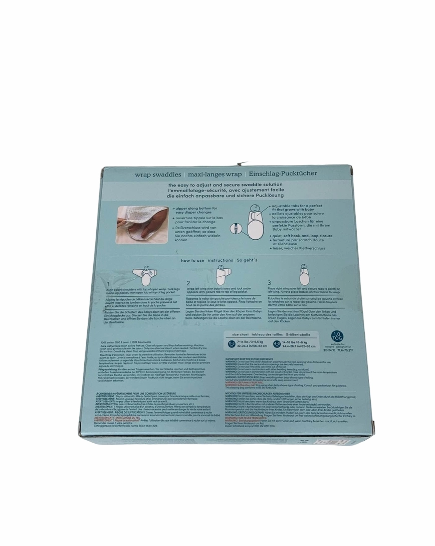 Aden   Anais Essentials Easy Wrap Swaddle, 0-3 Months, Twinkle