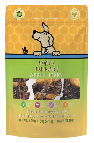 All American Pets Honey I'm Home APPLE JERKY