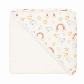 All4Ella Hooded Towel Rainbow Dreams