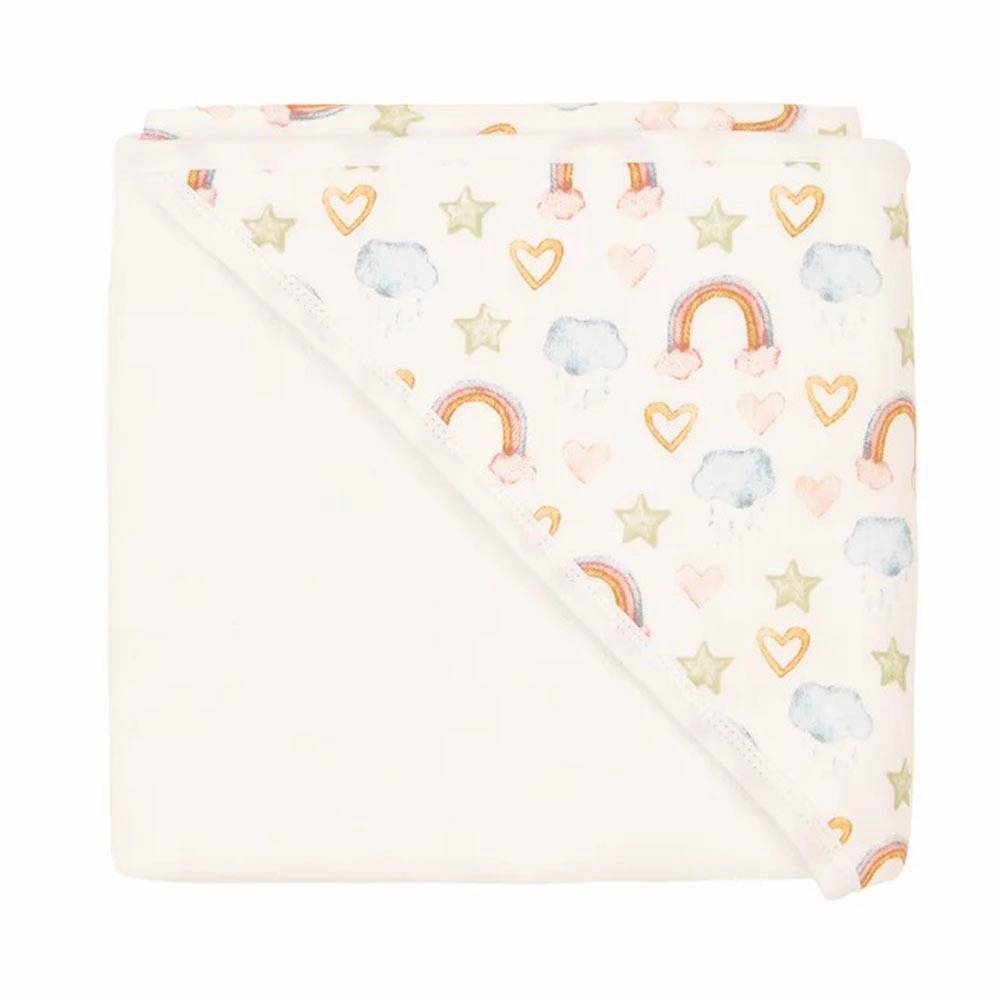All4Ella Hooded Towel Rainbow Dreams