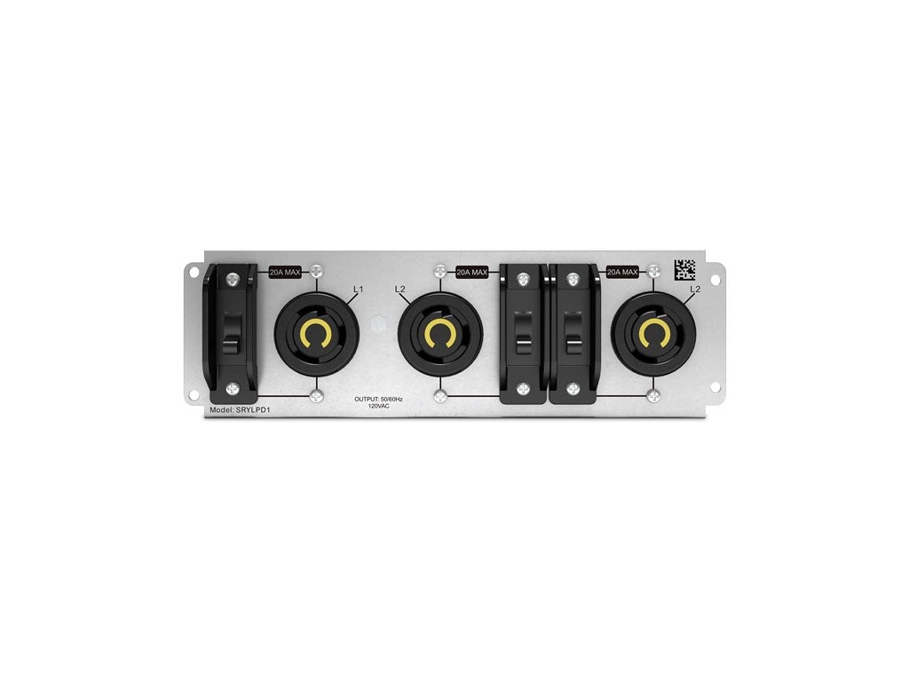 APC Smart-UPS SRYLPD1 - Backplate kit - NEMA L5-20R outlets - output connectors: 3