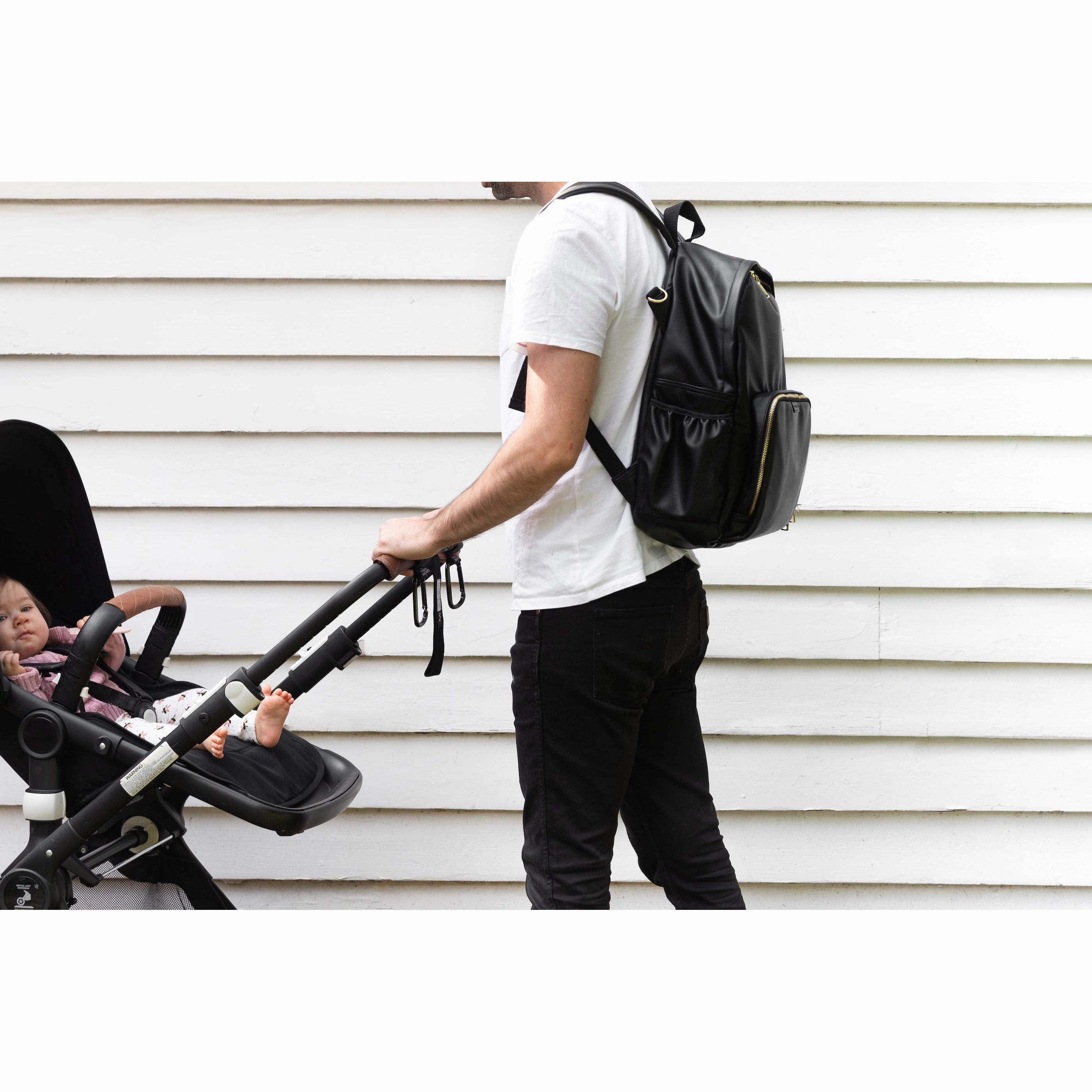 Baby Bag Backpack - Vegan Leather