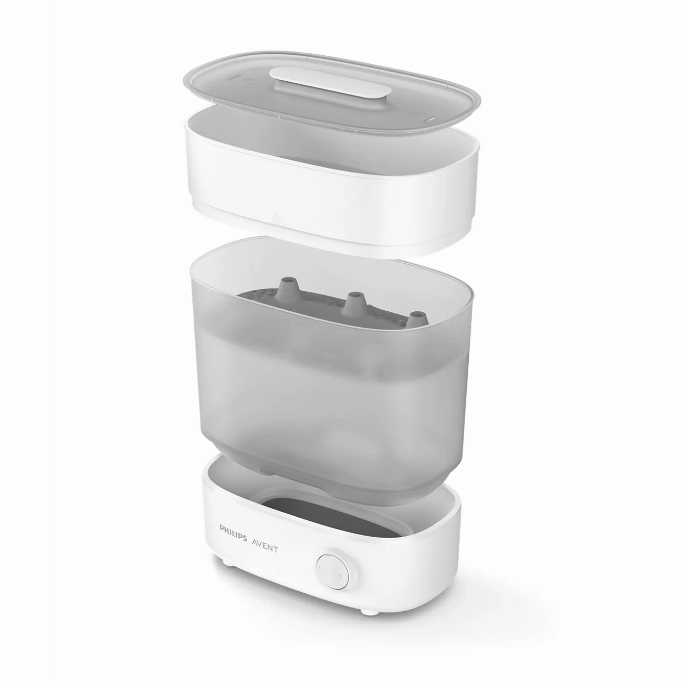 Baby Bottle Steriliser - White