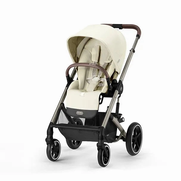 Balios S Lux 2 Stroller - Taupe   Seashell Beige Seat Pack