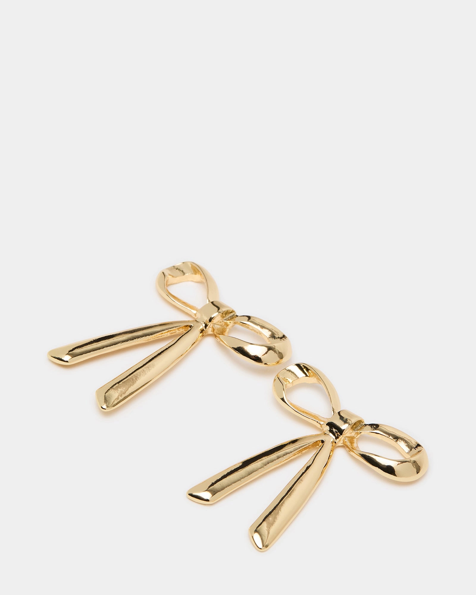BOW EARRINGS GOLD