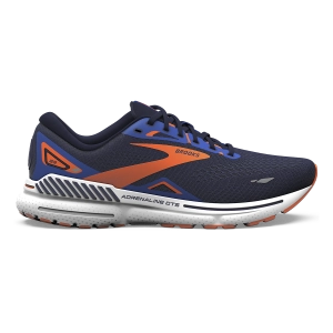 Brooks Adrenaline GTS 23 - Peacoat - Orange - Surf the Web
