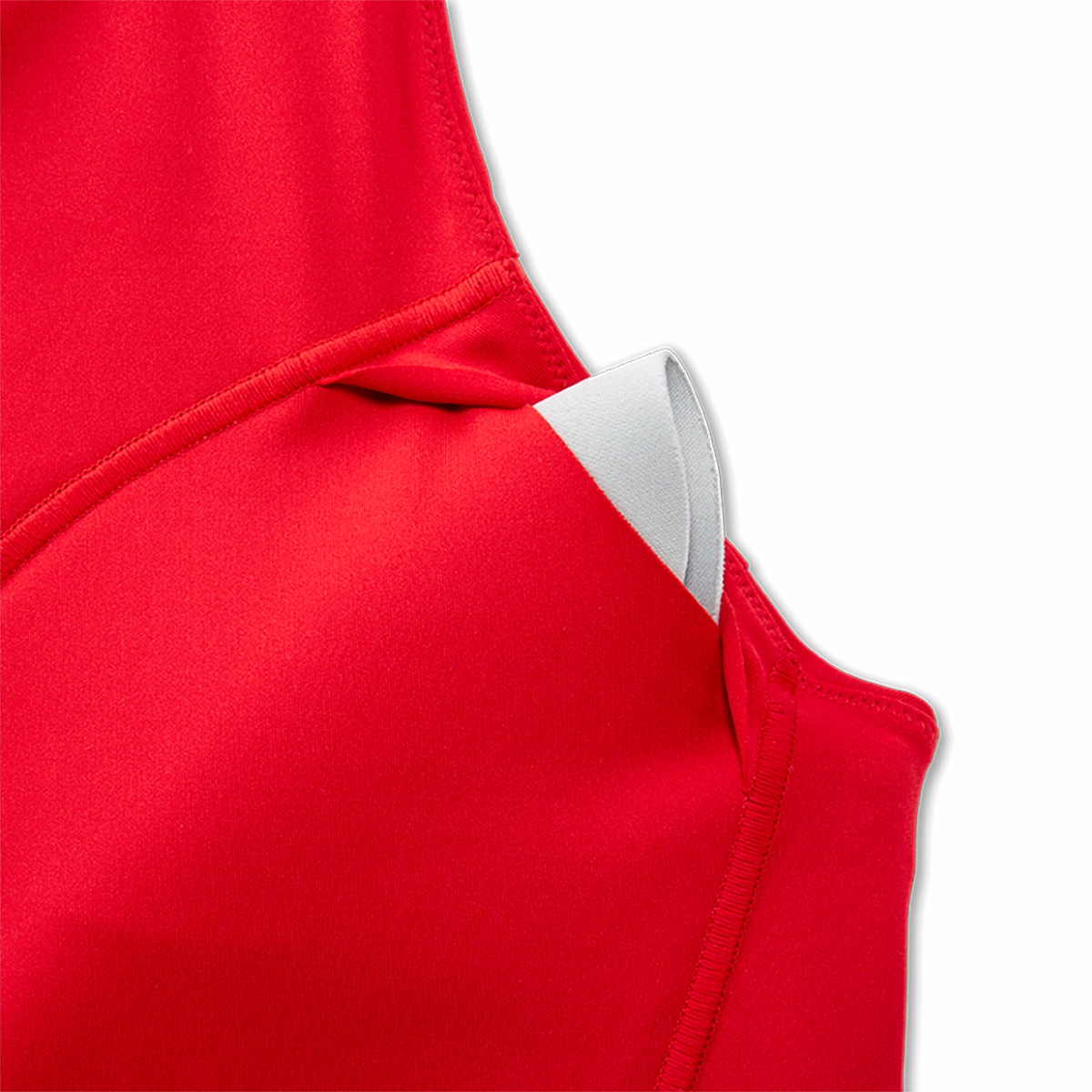 Brooks Drive 3 Pocket Run Bra - Salsa
