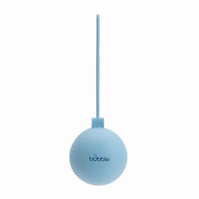 Bubble Silicone Pacifier Holder Blue