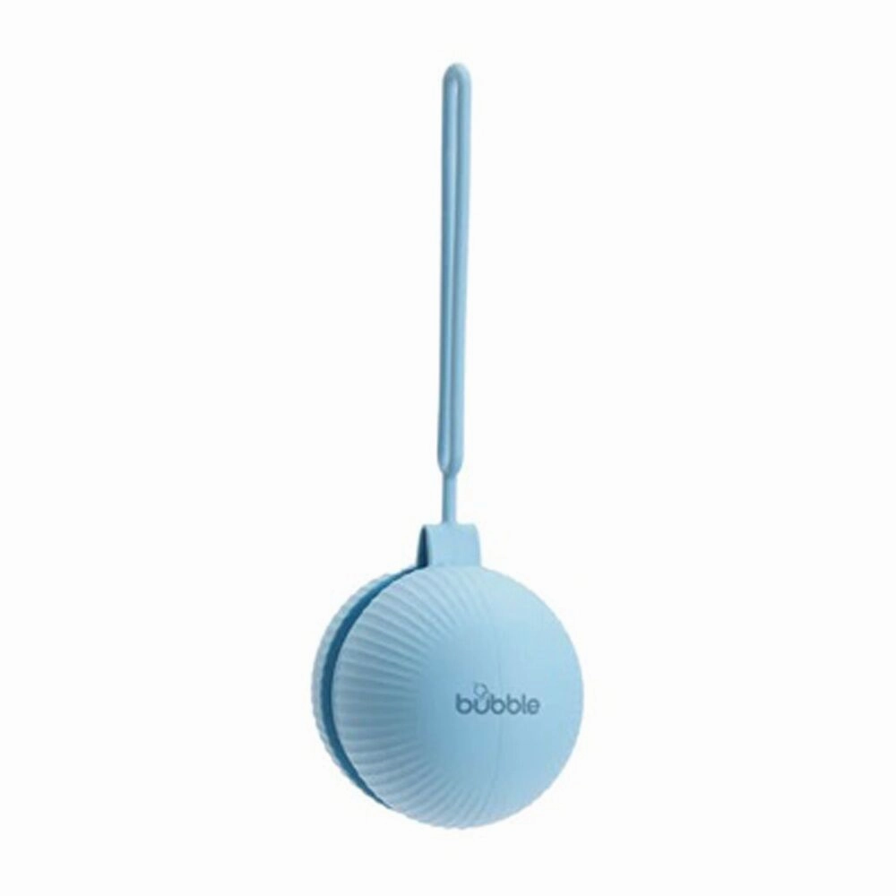Bubble Silicone Pacifier Holder Blue