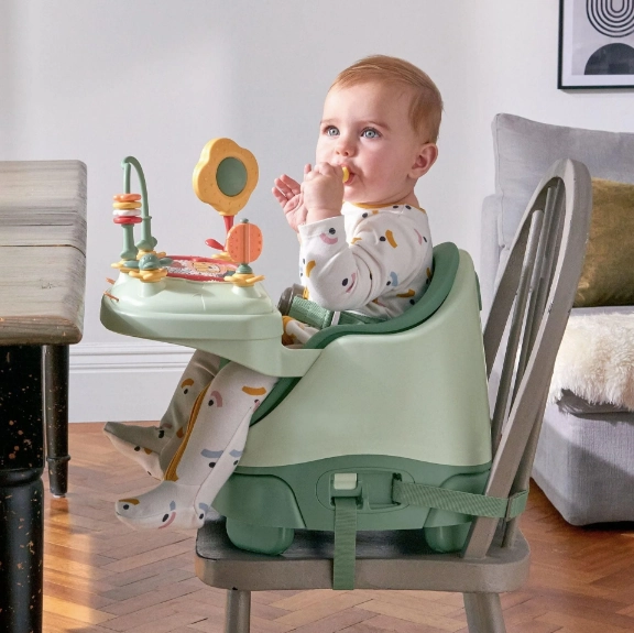Bug 3-in-1 Floor & Booster Seat with Activity Tray VARIOUS COLOURS