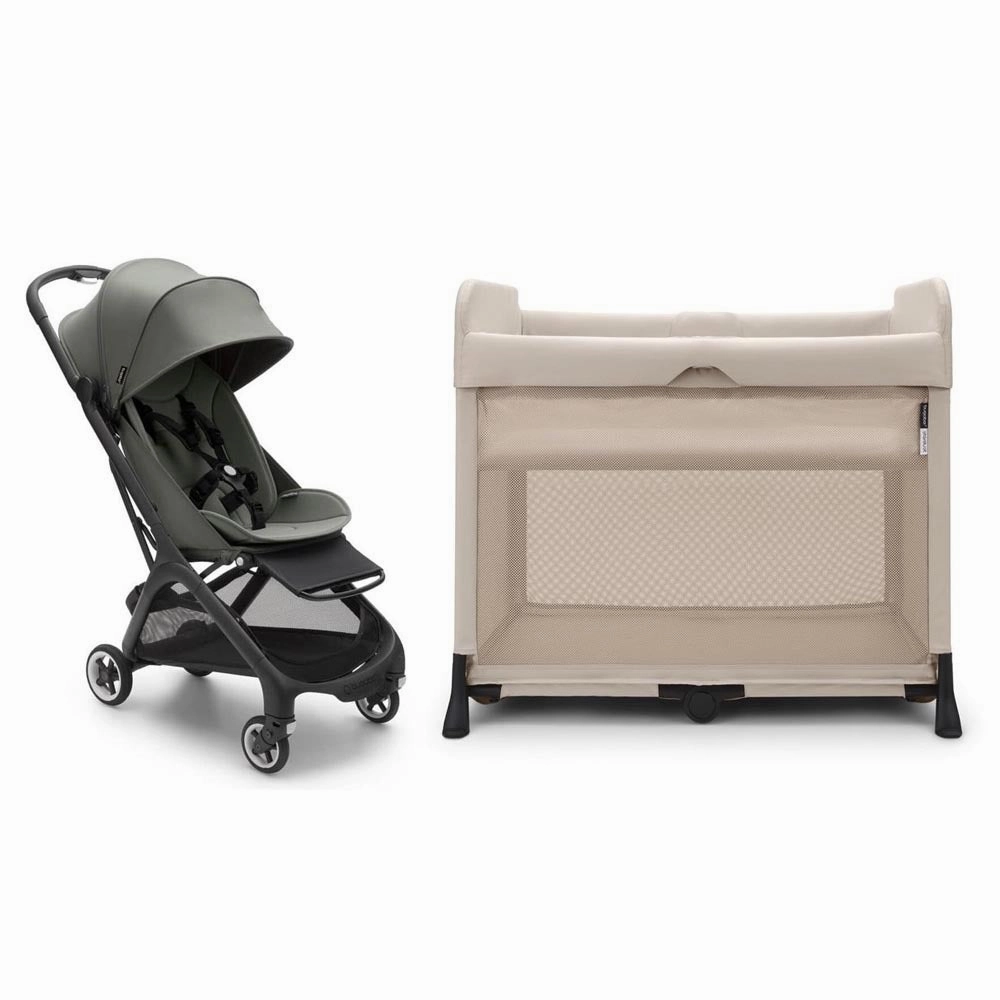Bugaboo Butterfly Stroller   Stardust Plus Travel Cot