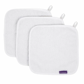 ClevaMama Bamboo Baby Washcloth Set 3 Pack