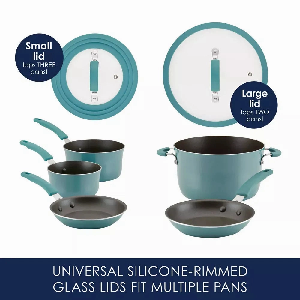 Cook   Create 11pc Aluminum Nonstick Cookware Set