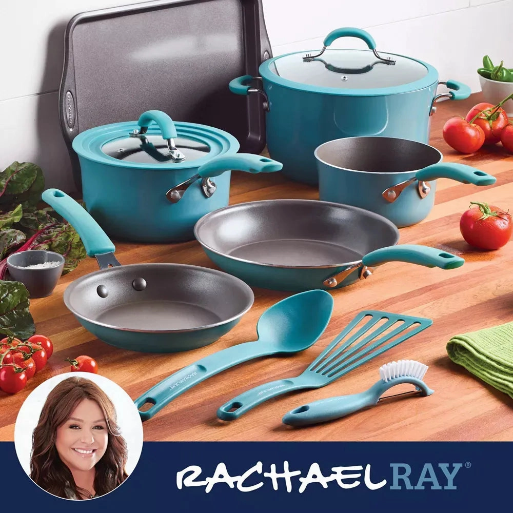 Cook   Create 11pc Aluminum Nonstick Cookware Set