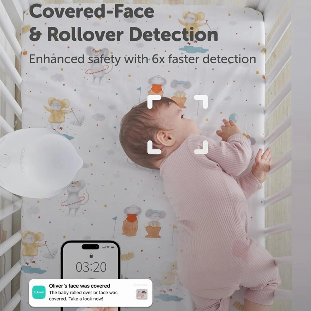 CuboAi 2025 Smart Baby Monitor 3 Floor Stand Set