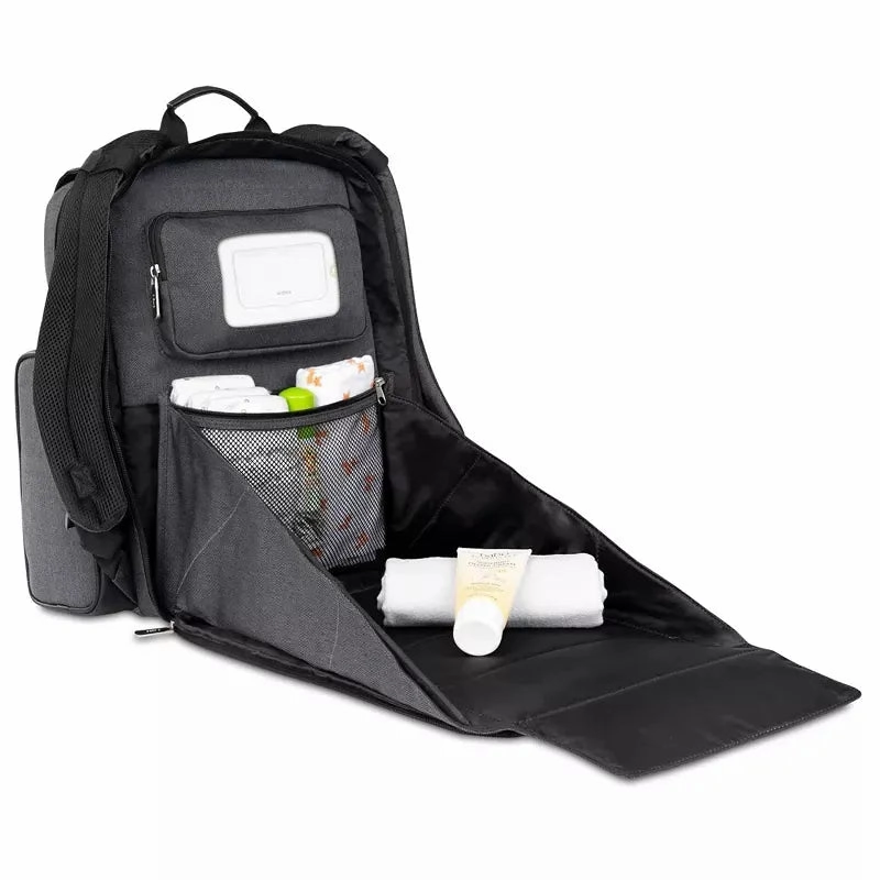 Dante Back Pack Diaper Bag - Black