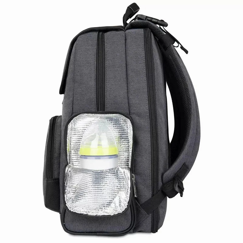Dante Back Pack Diaper Bag - Black