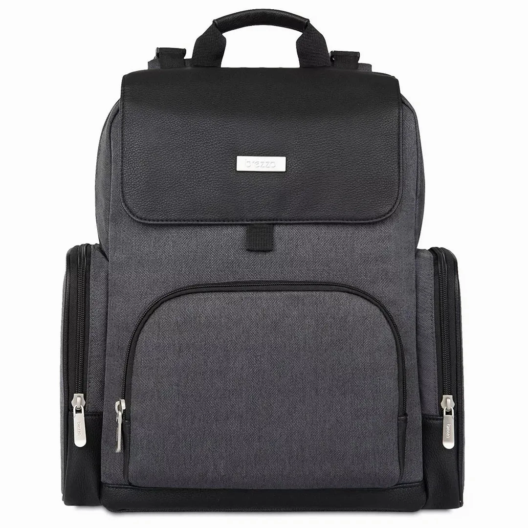 Dante Back Pack Diaper Bag - Black