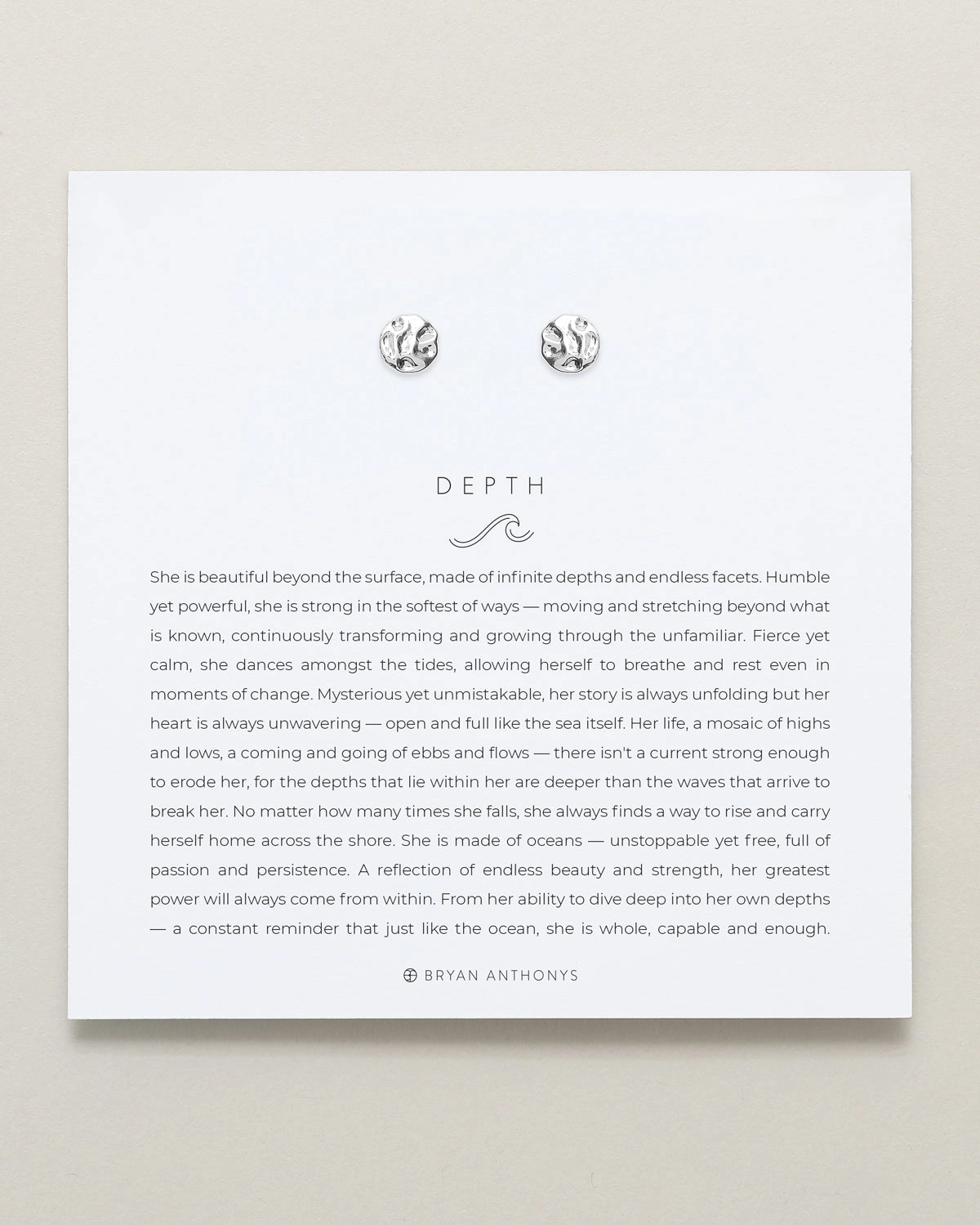 Depth Stud Earrings