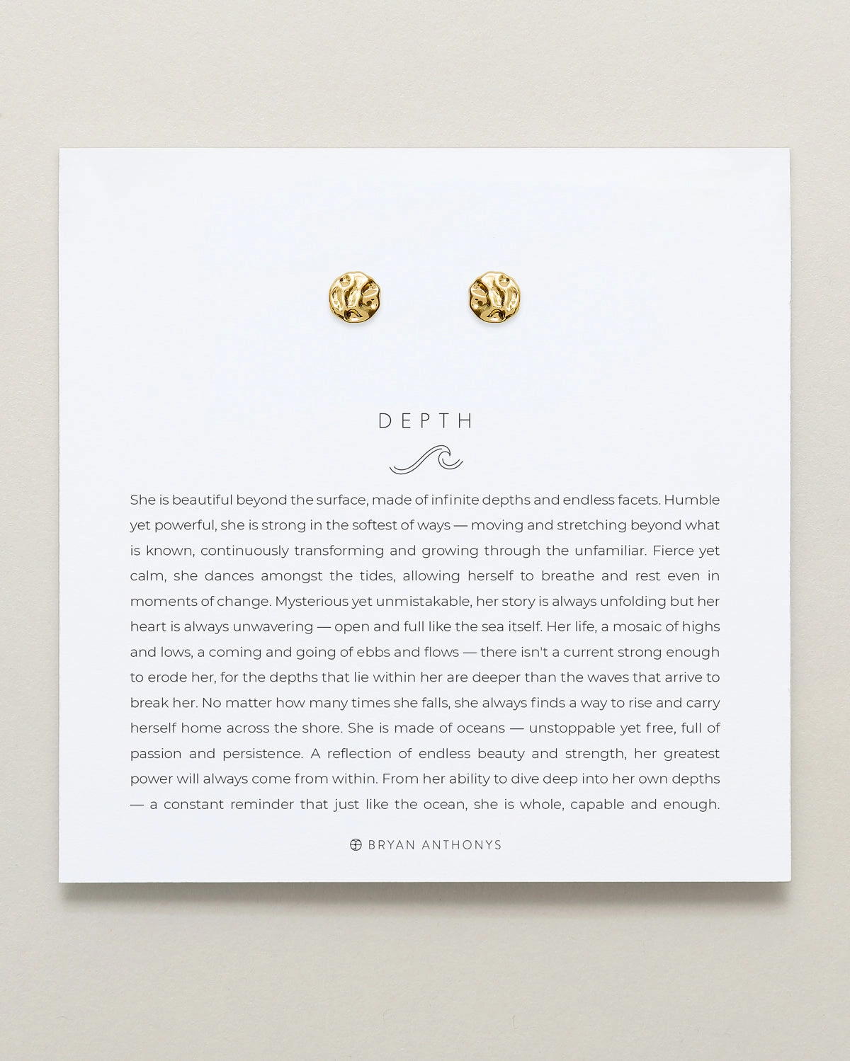 Depth Stud Earrings