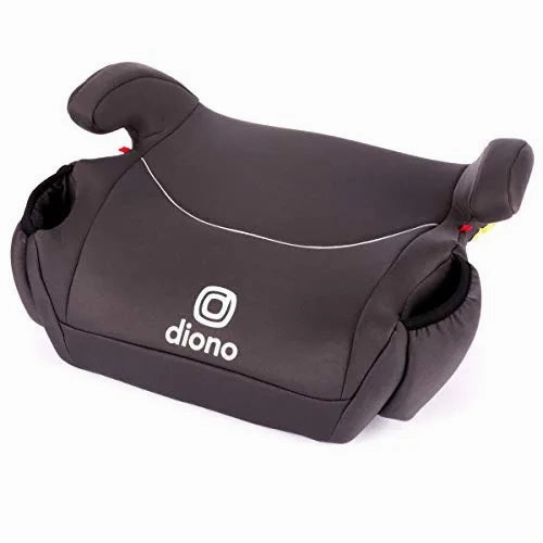 Diono Solana, No Latch, Pack of 2 Backless Booster Car Seats,  Black