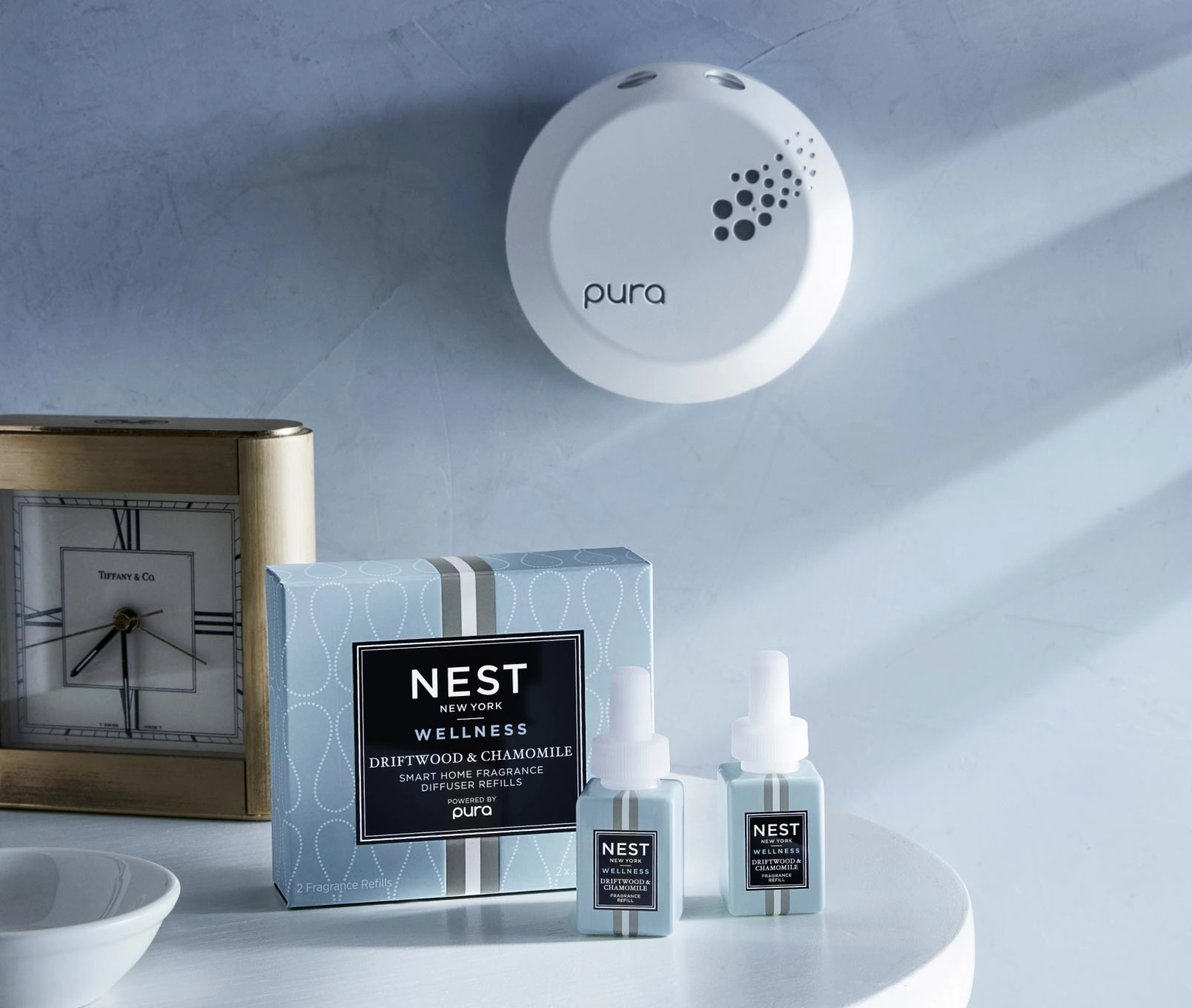 Driftwood & Chamomile Refill Duo for NEST x Pura Smart Home Fragrance Diffuser - Smart Vials