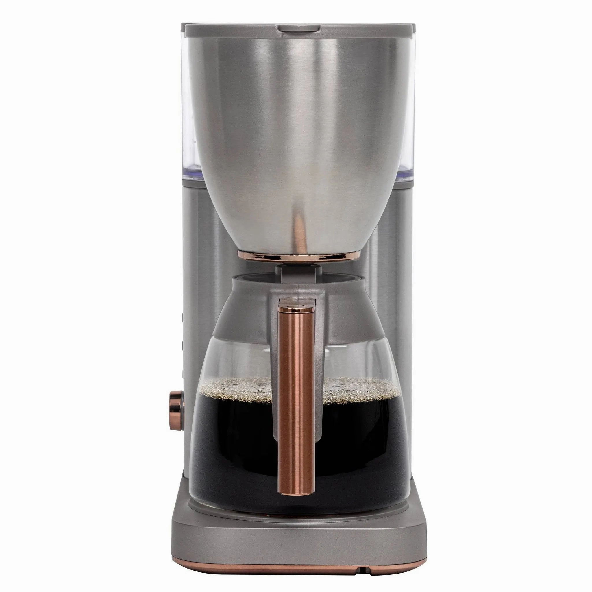 Drip Coffee Maker with Glass Carafe Stainless Steel