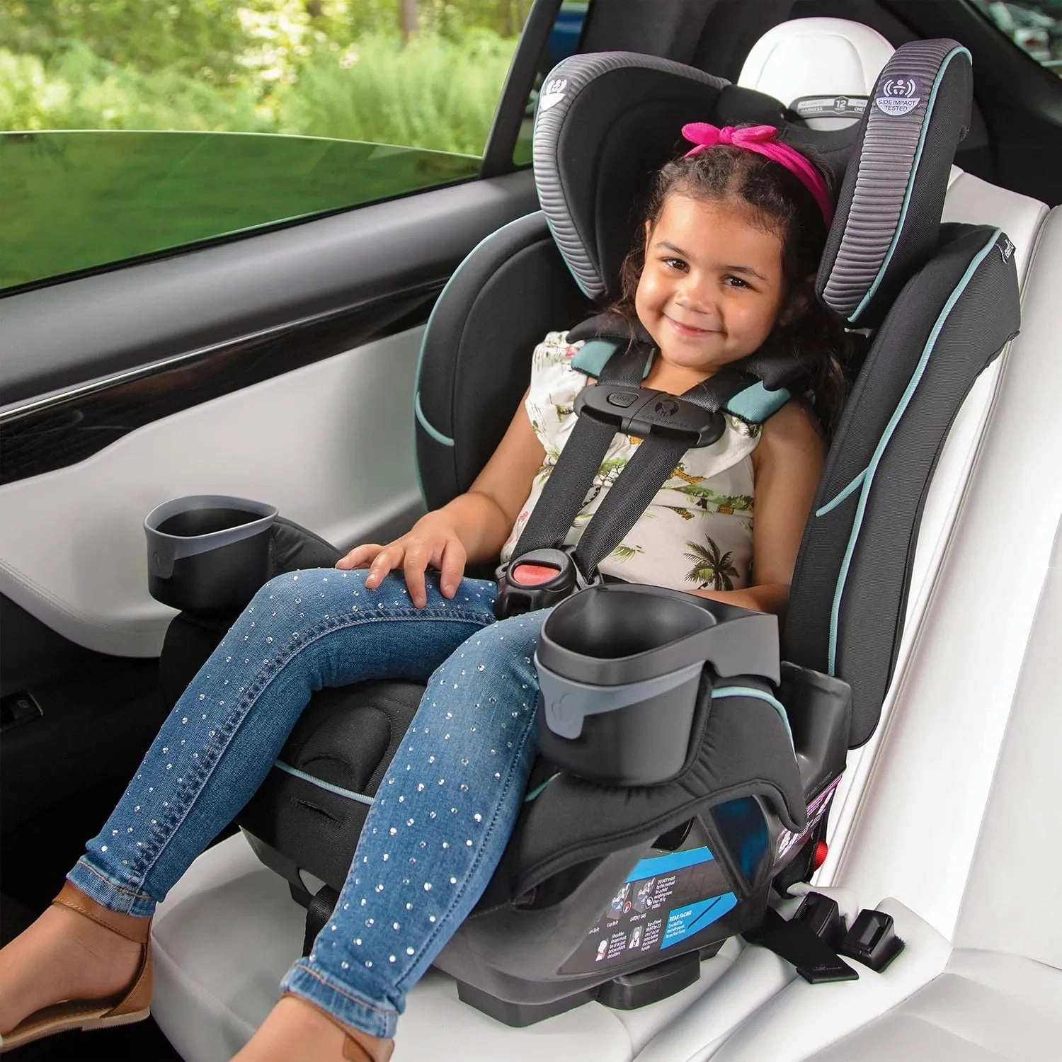 EveryFit/All4One 3-in-1 Convertible Car Seat - Winston Gray (See Description)