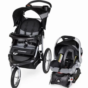 Expedition Jogger Travel System - Millennium White