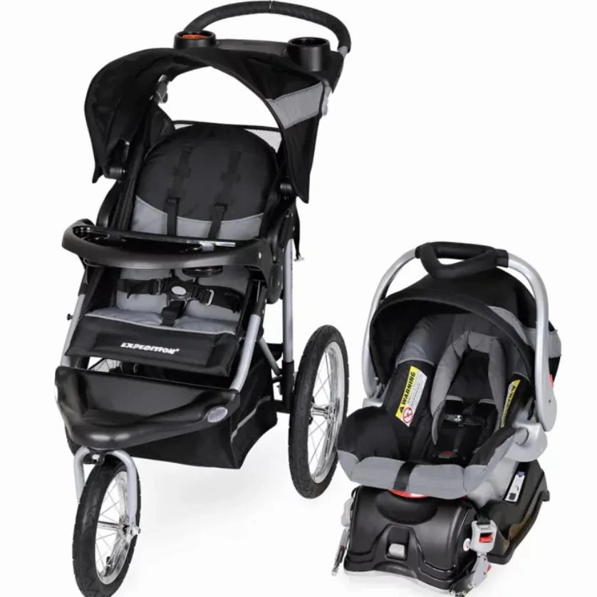Expedition Jogger Travel System - Millennium White