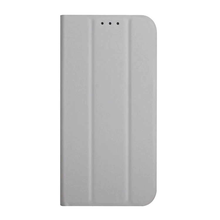 For Samsung Galaxy S21  5G 3-Folding Ultrathin Skin Feel Magnetic Solid Color Horizontal Flip