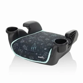 GoTime No Back Booster Car Seat -Blue Astro (See Description)