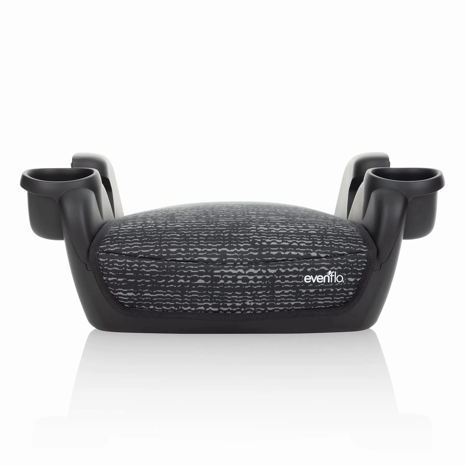 GoTime No Back Booster Car Seat, Forward Facing (Static Black) Static Black Geometric
