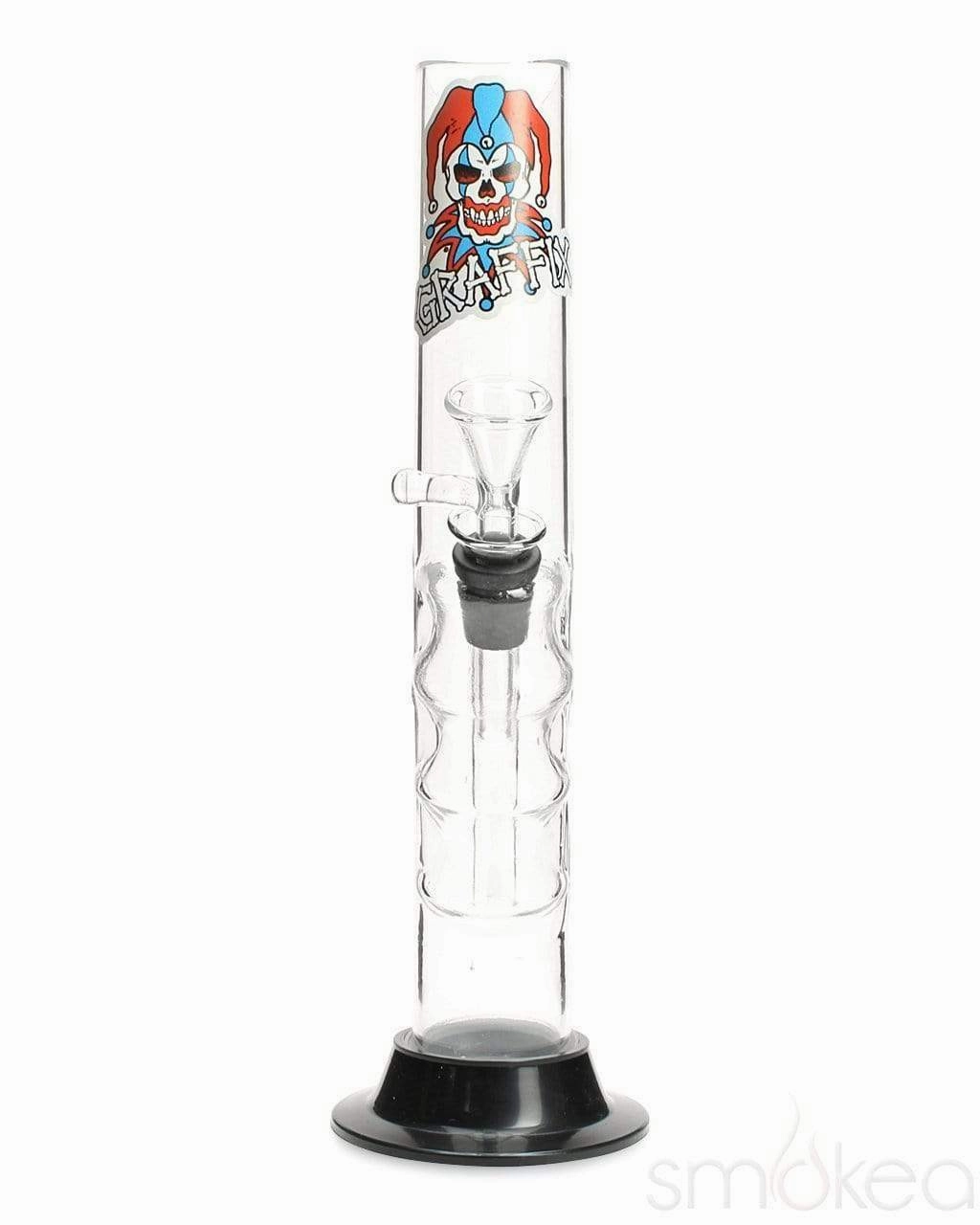Graffix 10" Gripper Skinny Acrylic Bong