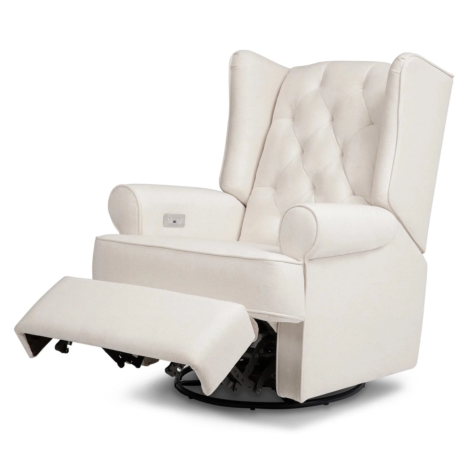Harbour Electronic Recliner and Swivel Glider with USB Port