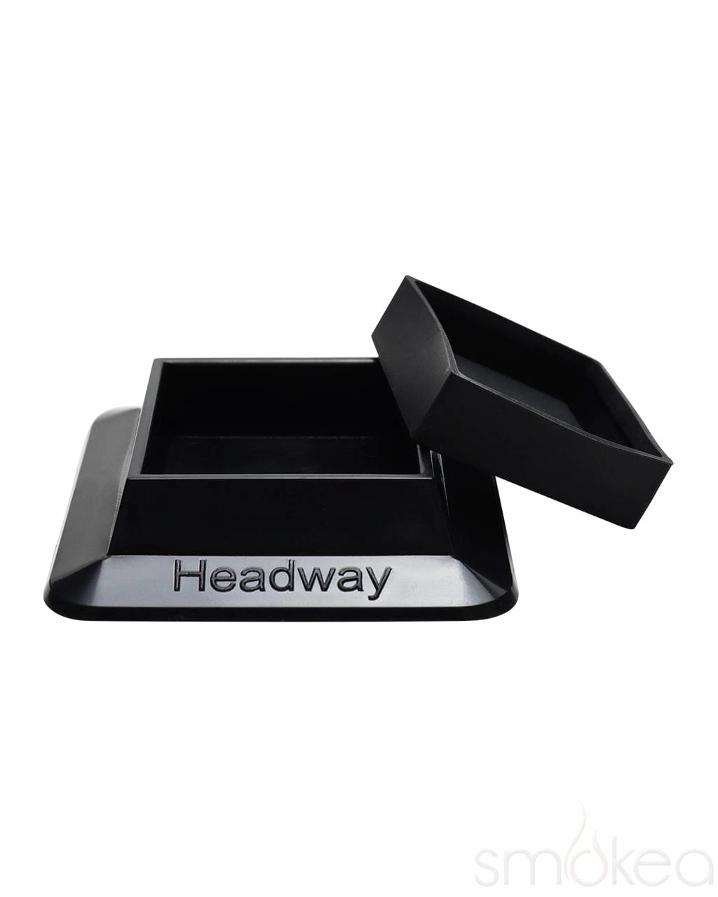 Headway Square Glass on Glass Straight Acrylic Bong