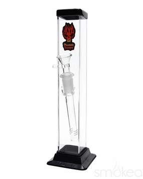 Headway Square Glass on Glass Straight Acrylic Bong
