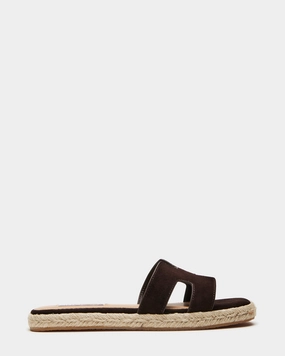 HEXA CHOCOLATE BROWN SUEDE